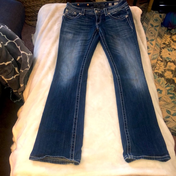 👖MissMe Signature Boot Cut Jeans Sz.28👖 - Picture 6 of 13